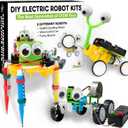 DIY Robotic Science Kits for Kids Age 8-12 6-8, STEM Projects for Kids Ages 8-12, Building Robot Kit Experiments, Educational Toys for Ages 8-13, Gifts for Boys & Girls Age 6 7 8 9 10 11 12 Years Old