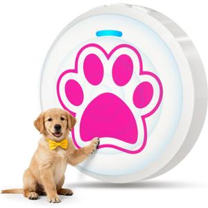 ChunHee Dog Bells to Go Outside Bell for Dogs to Ring to Go Potty | Dog Door Bell with 5 Adjustable Volume & 36 Ringtones | Chew-Proof Dog Potty Bell | Bells for Dog Training to Go Outside