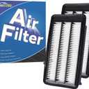 2-PACK Engine Air Filter Fits for Honda Civic (2016-2022) /CR-V (2017-2022) L4 1.5L Turbo Air Filter Replacement for CA12050 17220-5AA-A00 Accessories