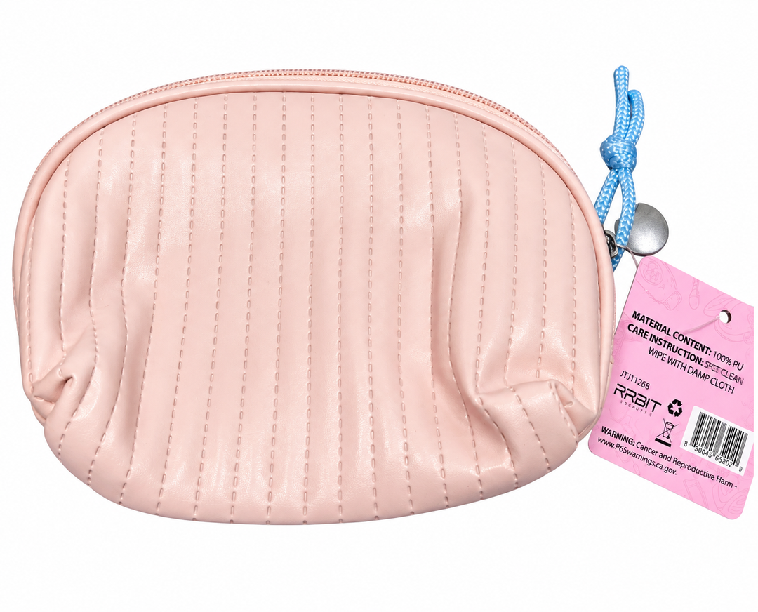 Pastel Pink Cosmetic Bag