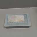 WIBIMEN Mini Ice Cube Trays, Small Tiny Round Pebble Crushed Nugget Ice Trays for Freezer with Lid - Chilling Drinks Coffee Juice(2 Pack/0.55In - Blue)