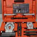 Bearing Puller and Splitter Kit, Separator and Puller Set, Pinion Bearing Puller and Wheel Removal Tool, 5 Ton Capacity Bearing Separator with 2 and 3 Bearing Separator Jaws, 14Pcs (RED)