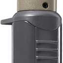 CONAIR INFINITIPRO Tourmaline Ceramic 1-Inch to 1/2-Inch Curling Wand, Tapered wand produces beachy waves (Metallic Grey)