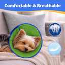 Soft Dog Cone Collar to Stop Licking After Surgery, Comfy Dog Cone Alternative for Dogs/Cats, Adjustable Washable E-Collar for Spay Neuter Recovery and Neck Protection (Green, S)