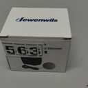 DEWENWILS Touch Dimmer Switch, Touch Pad Control with 3 Levels of Dimming, Dimmable LED/CFL Lights, and Incandescent Bulbs, Extension Cord, 1 Pack, ETL Listed, Black