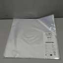 Claev Outer Record Sleeves for Album Covers - 50 Clear Plastic Outer Sleeves to Protect 12" LP Vinyl Record Albums - 12.75 x 12.75 inch & 3 mil Thick - Archival Quality for Collection Protection