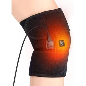 Knee BracesKnee Massager with Heat, Knee Brace Wrap for Arthritis Pain Relief, Improves Circulation Around the Knee (Black)