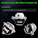 Engine Motor Mount Compatible with A6 2012-2018 2.0L L4 Turbocharged FWD,Replacement for A70023 9988 A4941 10046 A4923 9928