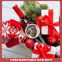 7 x MAPDTWO Snowboard Ornament - Snowboard Ornaments for Christmas Tree, Snowboarding Christmas Ornaments - Snowboarding Gifts for Women Men, Snowboarders - Wood Snowboarder Ornament 2025