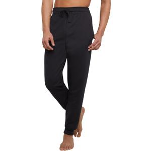 Hanes Men's Joggers, EcoSmart Fleece Sweatpants for Men, Men's Lounge Pants, 30.5" (Medium, Black)