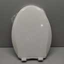 Garvee Elongated Toilet Seat with Built-in Toddler Potty Seat, Soft Close Toilet Seat Cover for Kids and Adults, Quick-Release PP Lid for Easy Cleaning, Family-Friendly Toilet Training Seat