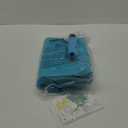 Inflatable Bathing Tub for Toddler,Non Slip Safety Thick Cushion Central Seat,Portable Travel Seat Baths Baby Swimming Pool for 0-5 Year(Blue)