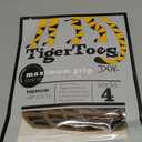 DOK TigerToes Premium Non-Slip Dog Socks for Hardwood Floors - Extra-Thick Grip That Works Even When Twisted - Prevents Licking, Slipping, and Great for Dog Paw Protection (Cool Caramel, X-Large)