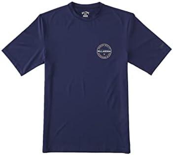 Billabong Men's Standard Classic Short Sleeve Loose Fit Rashguard M