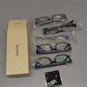 Gaoye 1.0 Professional Reading Glasses for All Day - Computer Readers with Blue Light Protection - Value Pack (Clear Natural Hues)