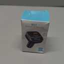 Bluetooth 5.3 Car AdapterPD 36W+QC3.0 18W, 2-in-1 FM Bluetooth Transmitter Dual Stronger Mics& Fast Car Charger, Wireless FM Radio Adapter Hands-Free Calling, Siri Assistant, Black