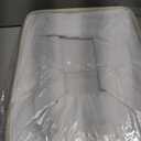 BALEINE 3 Pack Fabric Storage Bins for Shelves, Linen Storage Baskets for Organizing, Decorative Closet Bins for Clothes, Home (Grey, 15"x11"x9.5")