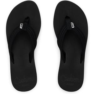 REEF Women's Cushion Breeze Flip Flops Black, Size 5