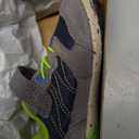 Merrell Bare Steps A83 Sneaker, Navy/ Green, 7.5 US Unisex Little Kid