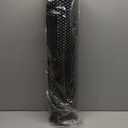 Black Tall Floor Vase Set of 3, Metal Cylinder Vases for Corner, 27.6in