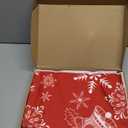 Tatuo 6 Pcs Christmas Kitchen Towels Snowflake Merry Christmas Tree Bell Dish Towels Winter Holiday Hand Towels Absorbent Dishcloths Farmhouse Christmas Decor Gift for Home Bathroom Cleaning(Red)