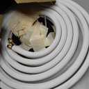 25 Ft Mini Split Line Set, 1/4" & 3/8" O.D. Twin Copper Tubing Insulated Coil Copper Pipes HVAC for Mini Split AC and Heating Equipment