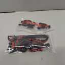 Already Assembled T13 Action Figure Accessories,Dummy 13 T13 Multi-Jointed Movable,for Collectors Desktop Decorations t-13 Movability 3D Printed Toys (Black Red)