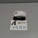 ATTACK SHARK X3 Wireless Gaming Mouse, 49g Ergonomic Computer Mouse, Triple Modes PAW3395 26K DPI Optical Sensor, 200h Battery Life, Programmable Buttons, Gaming Accessories for PC/Laptop/Mac (White)