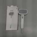 Aumuca Cat Brush for Shedding, Cat Brushes for Indoor Cats, Cat Brush for Long or Short Haired Cats, Cat Grooming Brush Cat Comb for Kitten Rabbit Massage Removes Loose Fur (White)