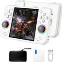 RF40H Retro Handheld Game Console, 4.0 Inch 720x720 IPS Screen, Built-in 18,000+ Classic Game, Portable Hand Held Open Source Linux System, 4000mAh Battery Retro Gaming Console (White)