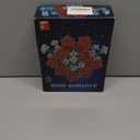 Roses Flowers Bouquet Building Set for Adults, Red Rose Flores Botanical Collection Kits Compatible with Lego Flower, Christmas Valentines Day Gifts Women Girls