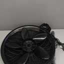 Lasko Pedestal Fan, Oscillating Fan for Bedroom with Adjustable Height and 3 Cooling Speeds, Portable, 18", Black