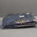 Living Room Rug 5x7 Rug Machine Washable Floral Peacock Area Rug Non Slip Floral Animal Vintage Low Pile Large Rug for Living Room, Bedroom, Farmhouse, Dining Room, Kids Playroom (Cobalt blue)