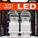 SYLVANIA ZEVO 3157 Amber LED Bulb, (Contains 2 Bulbs)