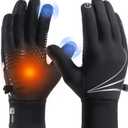 Thermal Gloves for Men Women, Winter Windproof Anti-Slip Touch Screen Running Gloves for Driving Riding Cycling Hiking, LYX-ST-TM04-HEI-L, Black-04