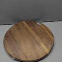 Acacia Wood Lazy Susan, Wood Turntable Tray Cabinet Organizer,14"