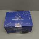 QZQ Aquarium Air Pump, Quiet Fish Tank Air Pump with Dual Outlets, 3W/5W Powerful Adjustable Oxygen Pump with Accessories, Aquarium Bubbler Aerator for Fish Tank Up to 120 Gallon (5W)