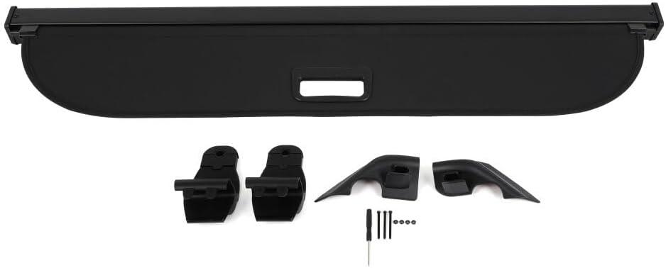 ECCPP Cargo Cover 2023 2024 2025 Fit for Honda HR-V HRV Flexible Rear Trunk Cover Shade Luggage Tonneau Security Cover Black