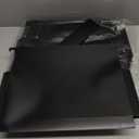 Extra Capacity Plastic Hanging File Folders, 12 Pack Reinforced Hang Folders Letter Size, Accordian Pocket, Heavy Duty 2 Inch Expansion, Hard Hanging Folder Organizer for Office Home,Black