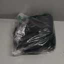 10x10FT Black Backdrop Curtains for Parties, Black Photo Backdrop Curtain Wrinkle-Resistan Drapes Panels for Party Birthday Wedding Halloween Decoration Photography, 5x10FT, 2 Panels