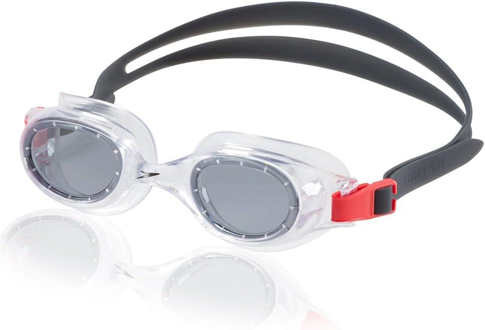 Speedo Unisex Swim Goggles Hydrospex Classic (One Size, Smoke Ice)