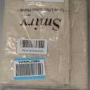 Smiry Rectangle Faux Champagne Table Cloth, Waterproof Burlap Fabric Tablecloth, Washable Decorative Farmhouse Table Covers for Kitchen, Dining, Parties, 52x70, Champagne