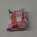 Softalker Gingham Checkered Square Tablecloth - Waterproof Buffalo Plaid Table Cloth Stain Resistant Washable Table Cover for Picnic/Camping/Outdoor - Red and White, 54 x 54 Inch