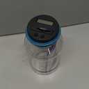 Electronic Piggy Bank by Houseify, Digital Bank Coin Counter w/LCD Screen, US Coins, Gift for Adults, Teens, Families, Couples, Coworkers, Counts 800-1000 Coins, Takes 2 AAA Batteries