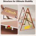 3 Step Stool Foldable Ladder, Lightweight Aluminum Step Ladder