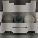 Boon Nursh Bottles - Silicone Baby Bottles Help Ease Colic Symptoms - Formula and Breast Milk Only Touch Food-Grade Silicone - Medium Flow - 8 Oz - Speckle Green