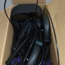 WALK MATE 3 Wheel Rollator Walker with Seat for Slim Seniors, Padded Backrest Lightweight Foldable Walker Ideal for Elderly, 8 Inch Tri-Wheel Modern Mobility Walking Aid Aluminum, Purple