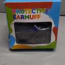 Noise Cancelling Headphones for Kids: SNR27.4 Kids Ear Protection Earmuffs with Adjustable Headband, Ear Muffs for Noise Reduction in Monster Jam, Concert, Firework, Mowing, Autism Sensory (Black/Blue)