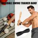 Baseball Softball Resistance Bands with Baseball Swing Trainer Band, Arm Strength Training Equipment Exercise for Flexibility and Throwing Velocity for Pitching Trainer