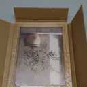 Vintage Framed Olive Tree Canvas Wall Art, Neutral Botanical Pictures Wall Decor, Rustic Potted Plant Paintings Prints, Organic Modern Farmhouse Artwork for Living Room Bedroom 8x10 Inch